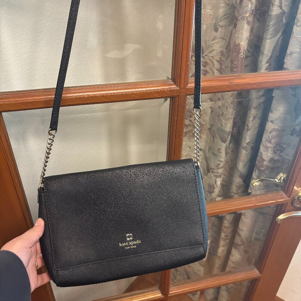 Black Kate Spade Shoulder Bag - Picture 1 of 2